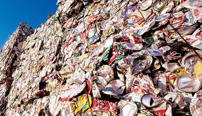 Recycling of aluminium